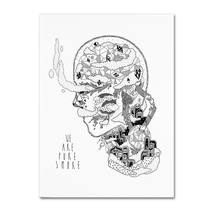 Filippo Cardu We Are Pure Smoke 14 x 19 Canvas Art Image 1