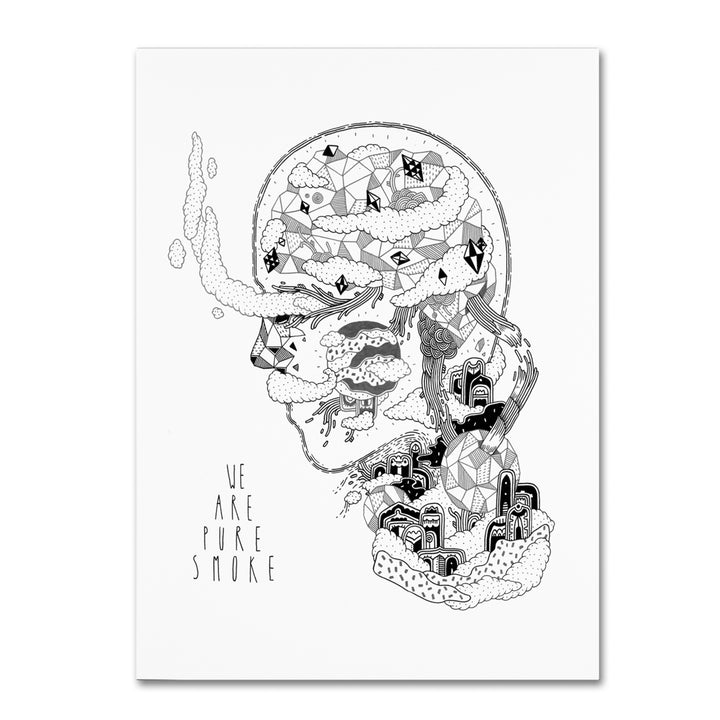 Filippo Cardu We Are Pure Smoke 14 x 19 Canvas Art Image 2