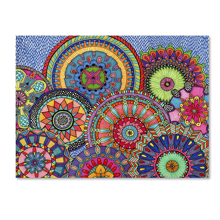 Hello Angel Mandala Parade 14 x 19 Canvas Art Image 1