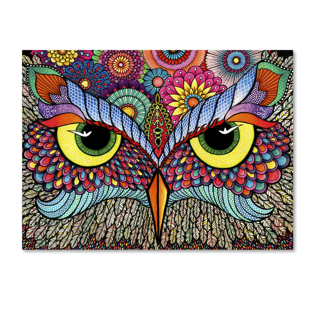 Hello Angel Owl Face 14 x 19 Canvas Art Image 2