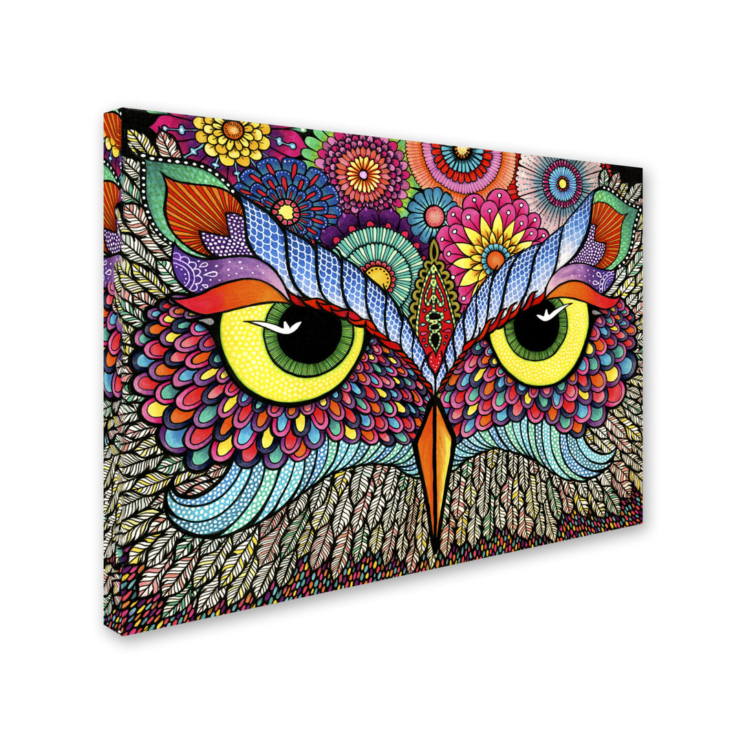 Hello Angel Owl Face 14 x 19 Canvas Art Image 3