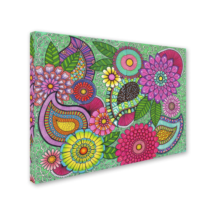 Hello Angel Paisley Garden 14 x 19 Canvas Art Image 3