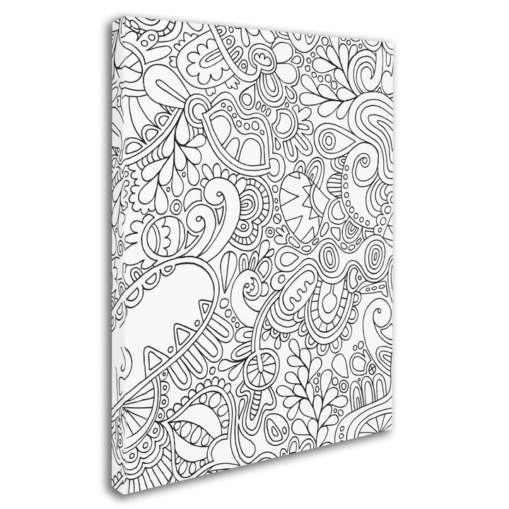 Hello Angel Doodles II 14 x 19 Canvas Art Image 3