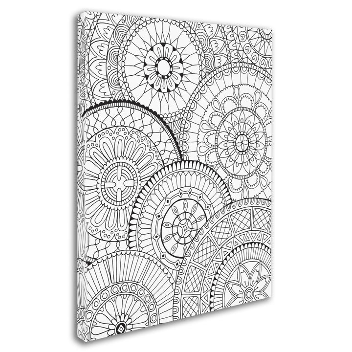 Hello Angel Page of Mandalas 14 x 19 Canvas Art Image 3