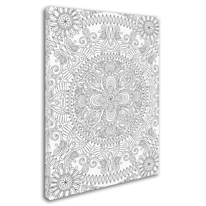 Hello Angel Mandala One 14 x 19 Canvas Art Image 3