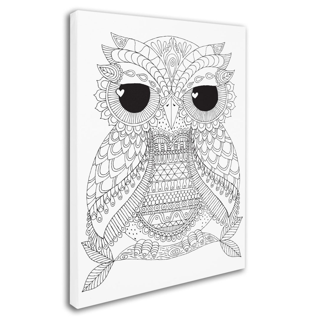 Hello Angel Owl Dude 14 x 19 Canvas Art Image 3