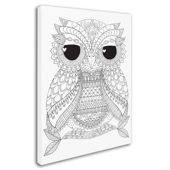 Hello Angel Owl Dude 14 x 19 Canvas Art Image 3