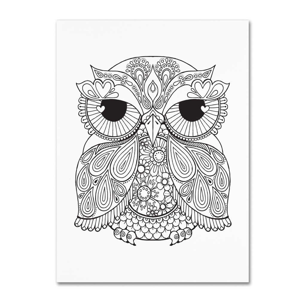 Hello Angel Owl 1 14 x 19 Canvas Art Image 2