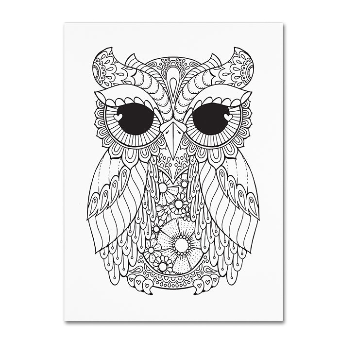 Hello Angel Owl 3 14 x 19 Canvas Art Image 1