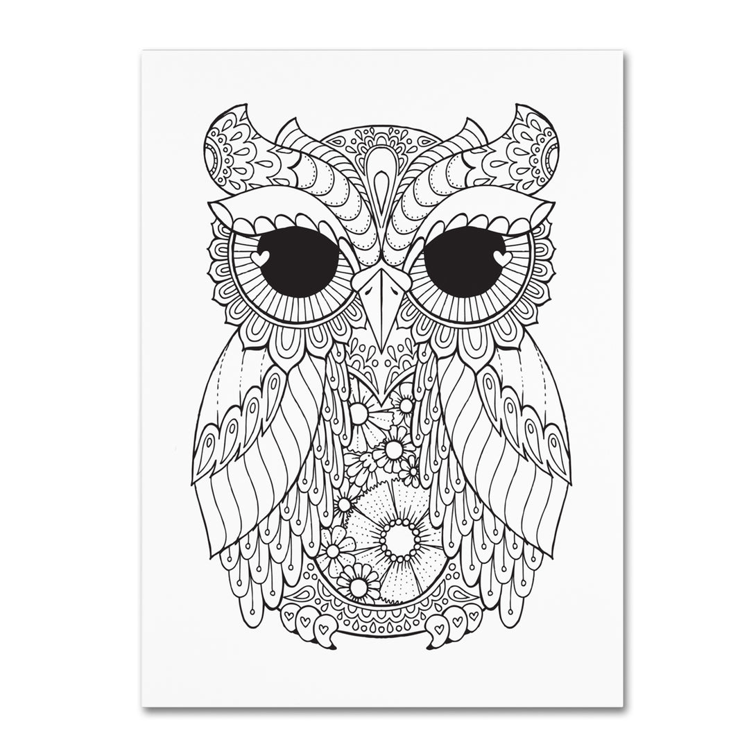 Hello Angel Owl 3 14 x 19 Canvas Art Image 2