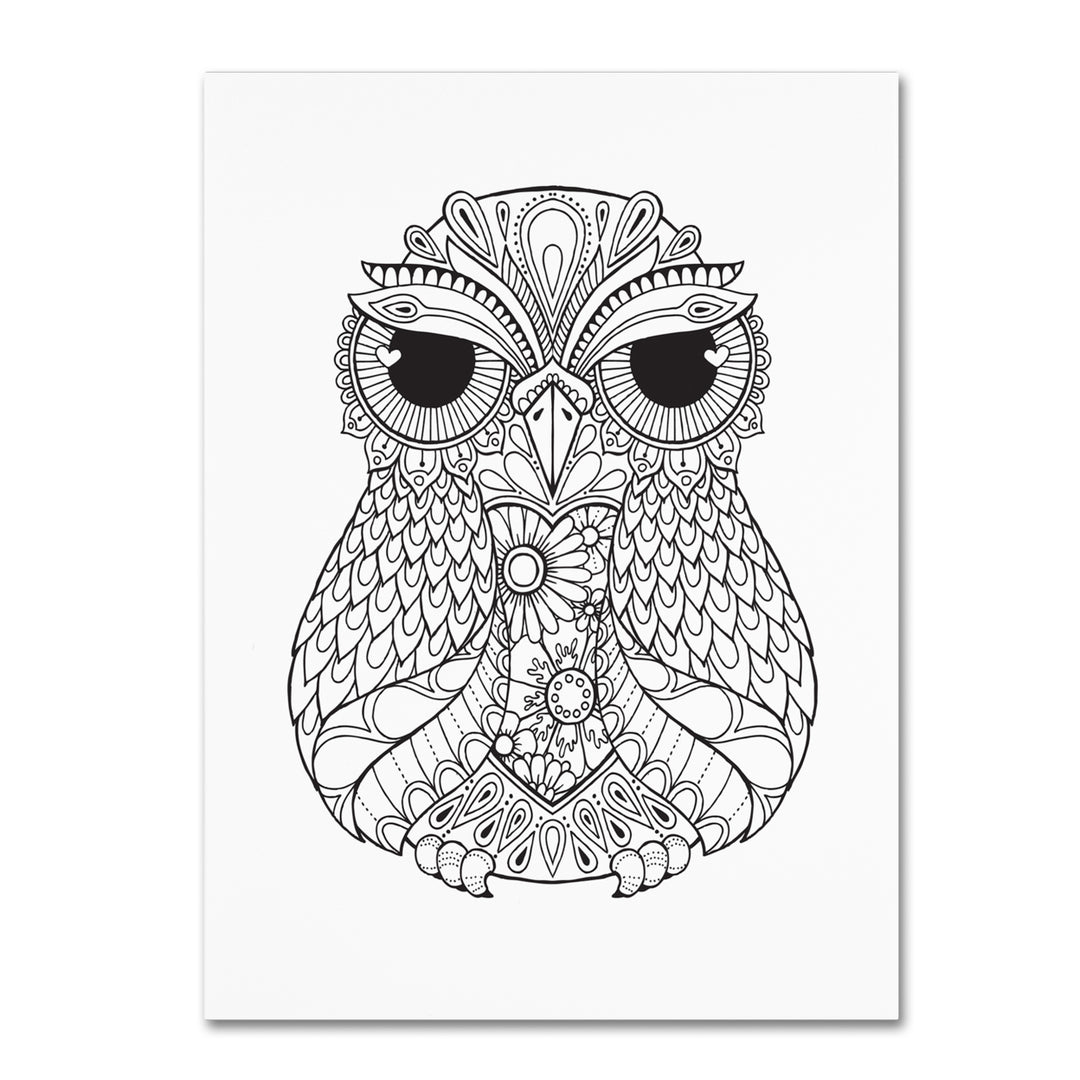 Hello Angel Owl 4 14 x 19 Canvas Art Image 2