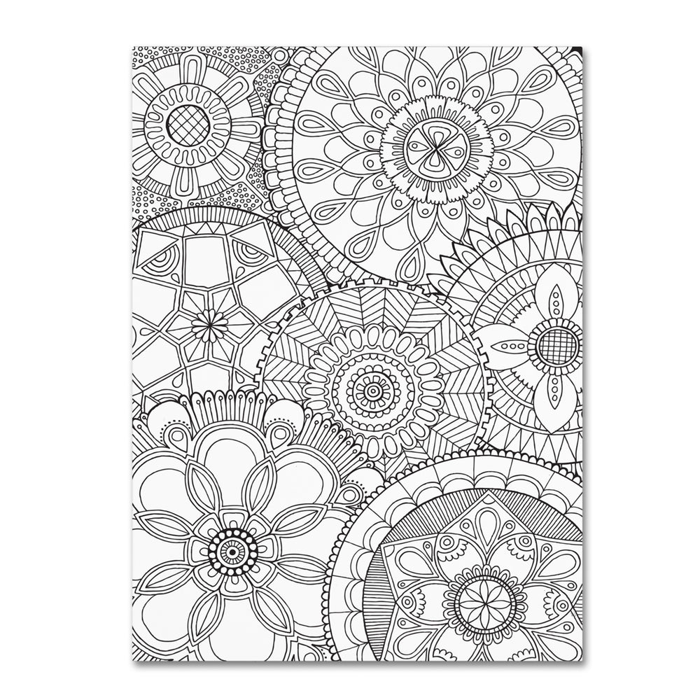 Hello Angel Family Mandalas 14 x 19 Canvas Art Image 2