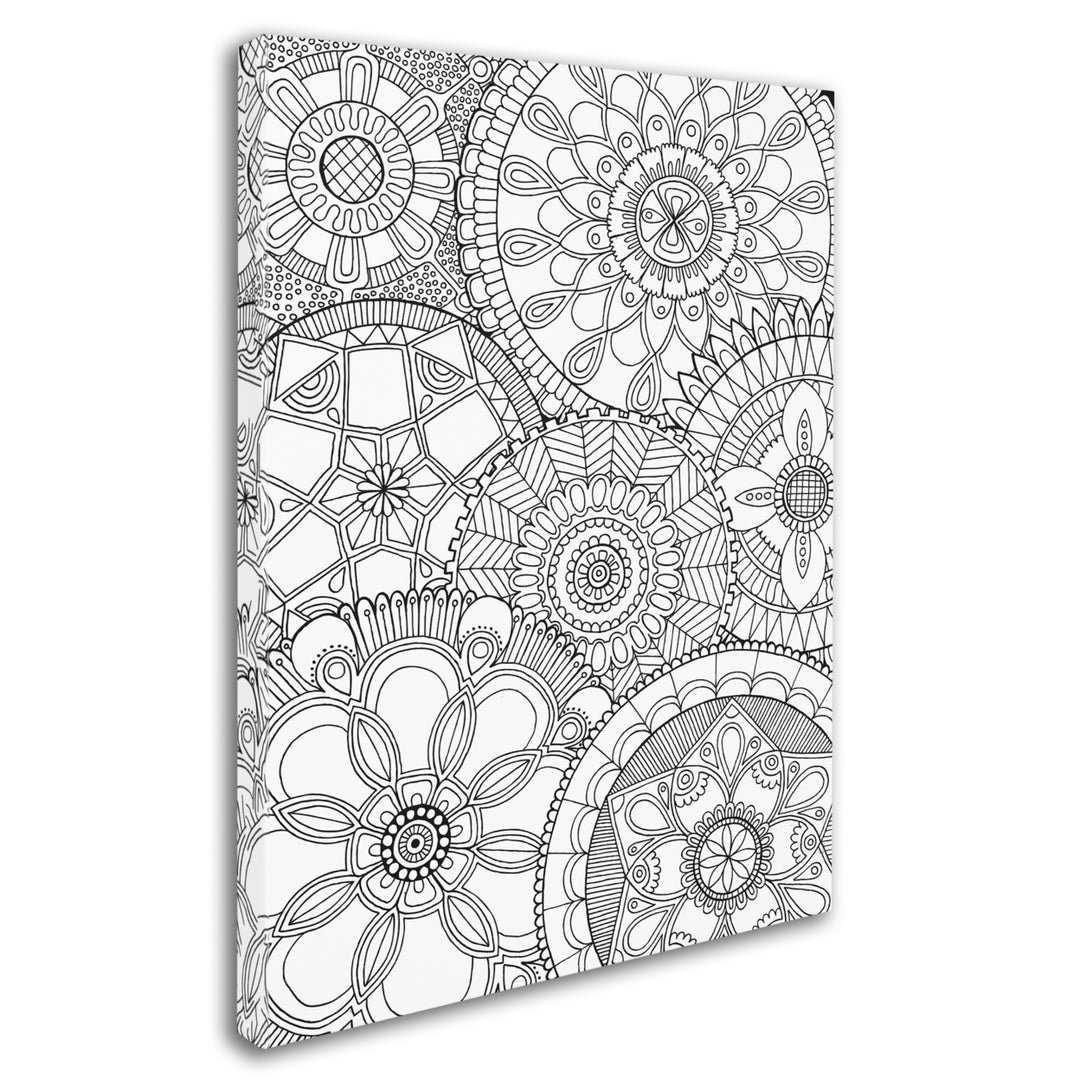 Hello Angel Family Mandalas 14 x 19 Canvas Art Image 3