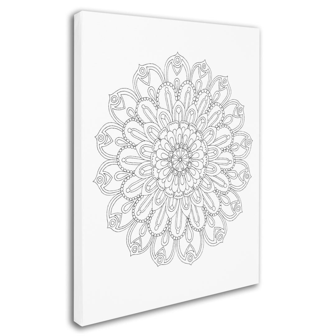 Hello Angel Big Beautiful Blossoms 17 14 x 19 Canvas Art Image 3