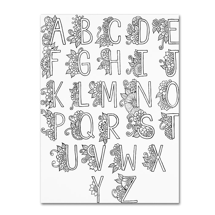 Hello Angel Letters and Words 1 14 x 19 Canvas Art Image 1