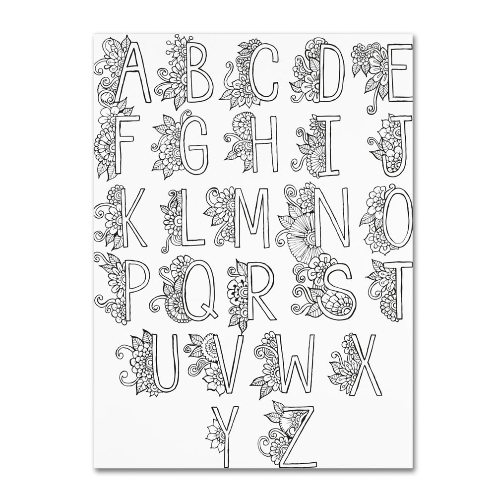 Hello Angel Letters and Words 1 14 x 19 Canvas Art Image 2