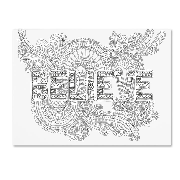 Hello Angel Letters and Words 8 14 x 19 Canvas Art Image 2