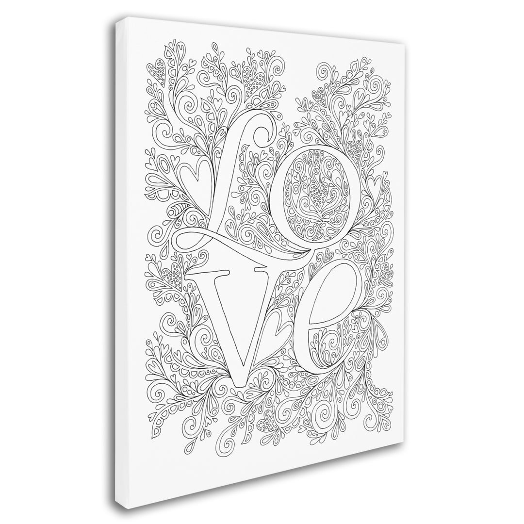 Hello Angel Letters and Words 10 14 x 19 Canvas Art Image 3