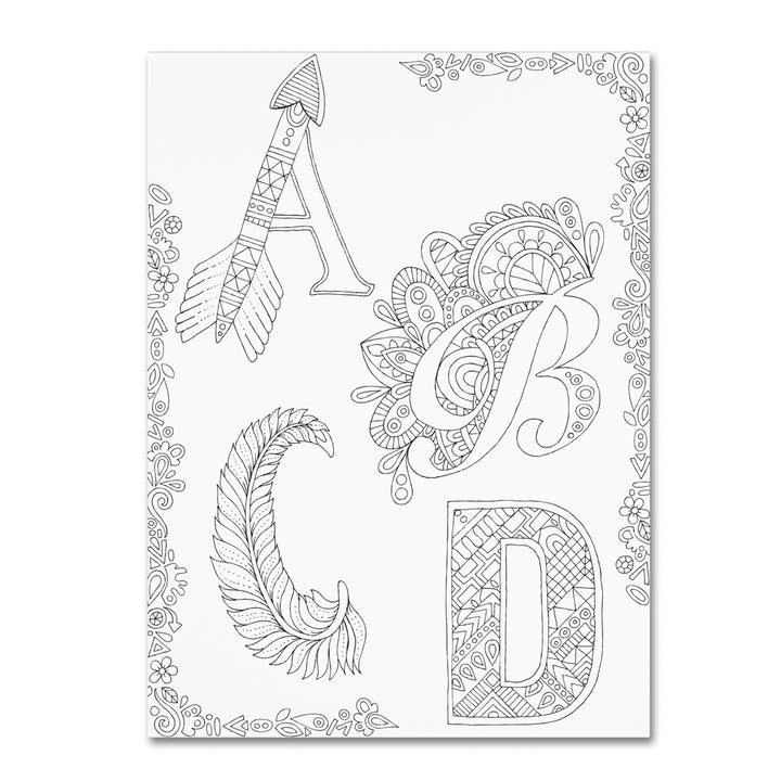 Hello Angel Letters and Words 24 14 x 19 Canvas Art Image 2