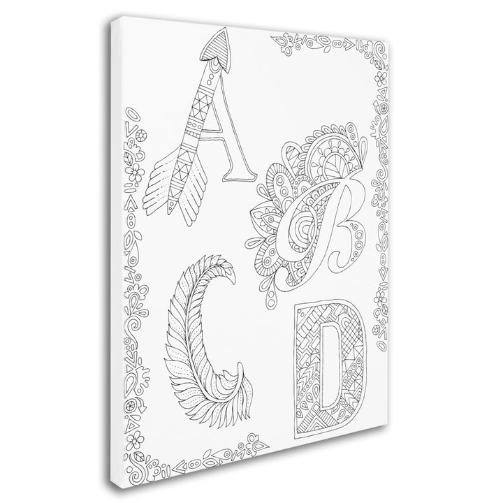 Hello Angel Letters and Words 24 14 x 19 Canvas Art Image 3