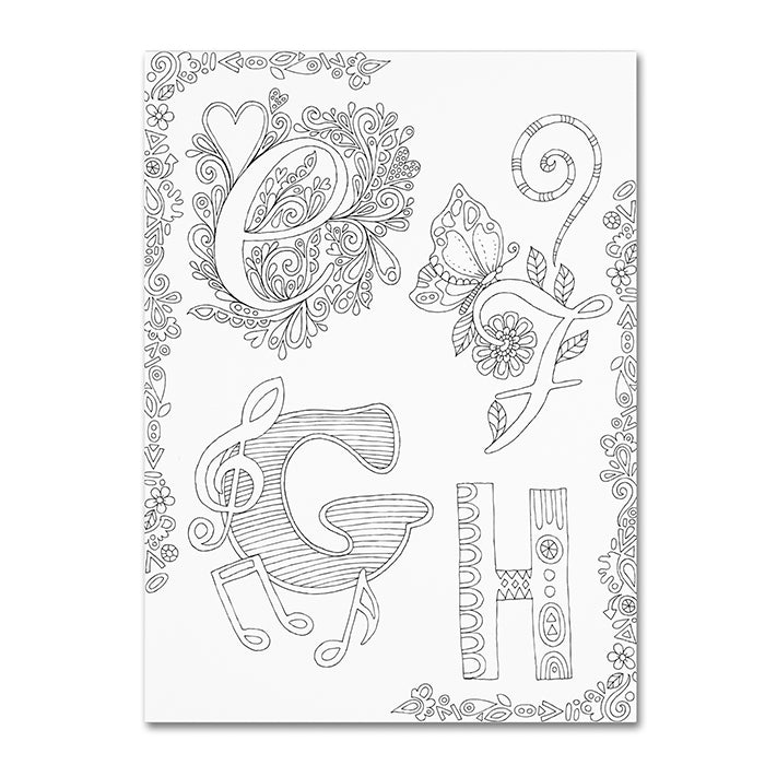 Hello Angel Letters and Words 25 14 x 19 Canvas Art Image 1