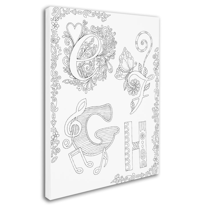 Hello Angel Letters and Words 25 14 x 19 Canvas Art Image 3