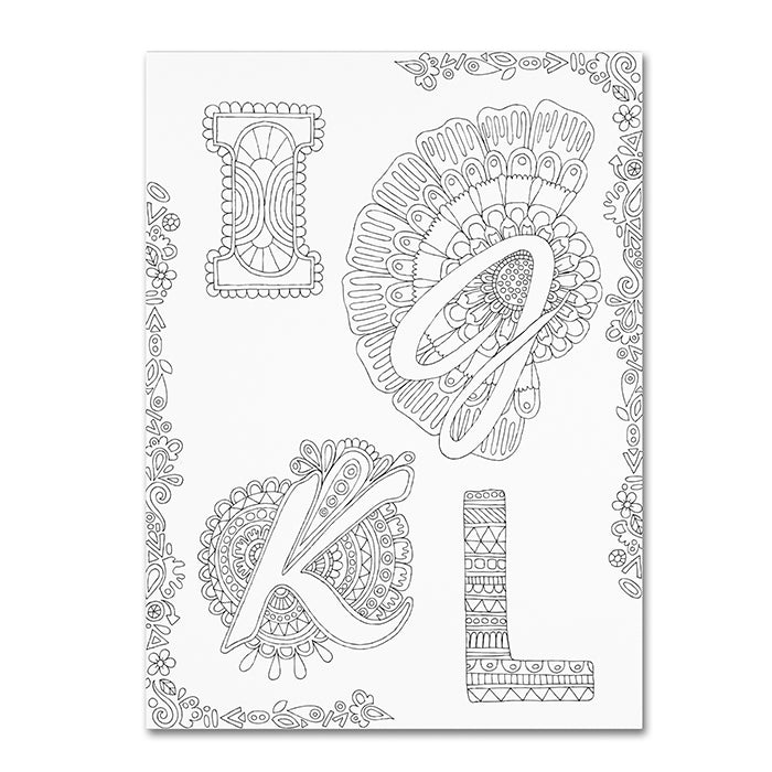 Hello Angel Letters and Words 26 14 x 19 Canvas Art Image 1