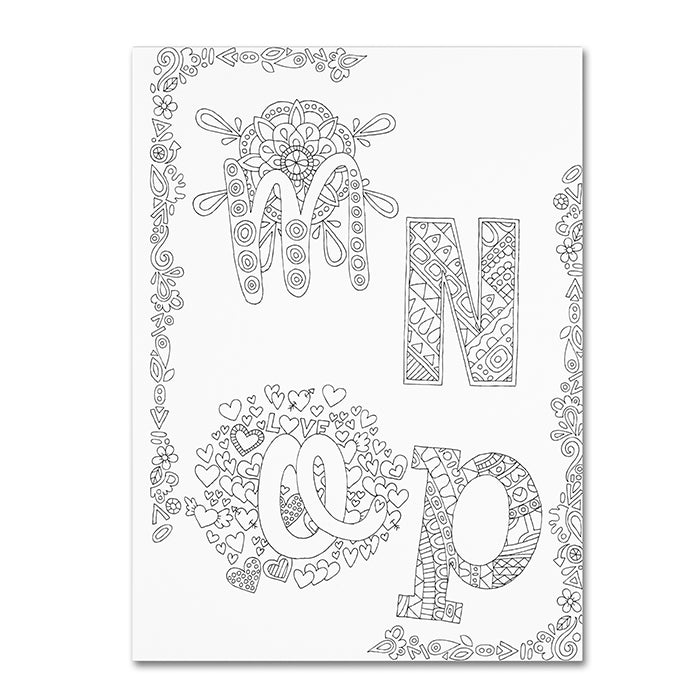 Hello Angel Letters and Words 27 14 x 19 Canvas Art Image 1