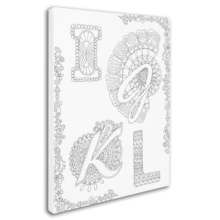 Hello Angel Letters and Words 26 14 x 19 Canvas Art Image 3