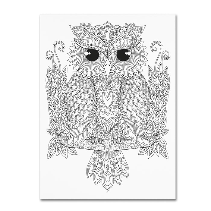 Hello Angel Night Owls 1 14 x 19 Canvas Art Image 1