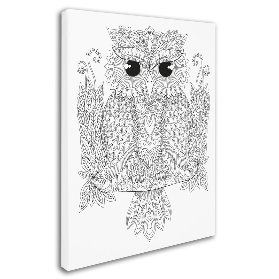 Hello Angel Night Owls 1 14 x 19 Canvas Art Image 3