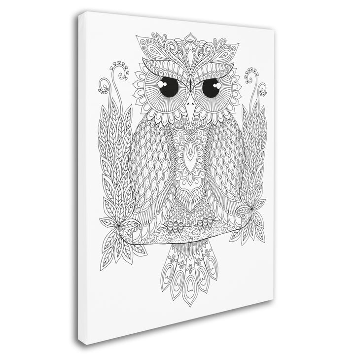 Hello Angel Night Owls 1 14 x 19 Canvas Art Image 3