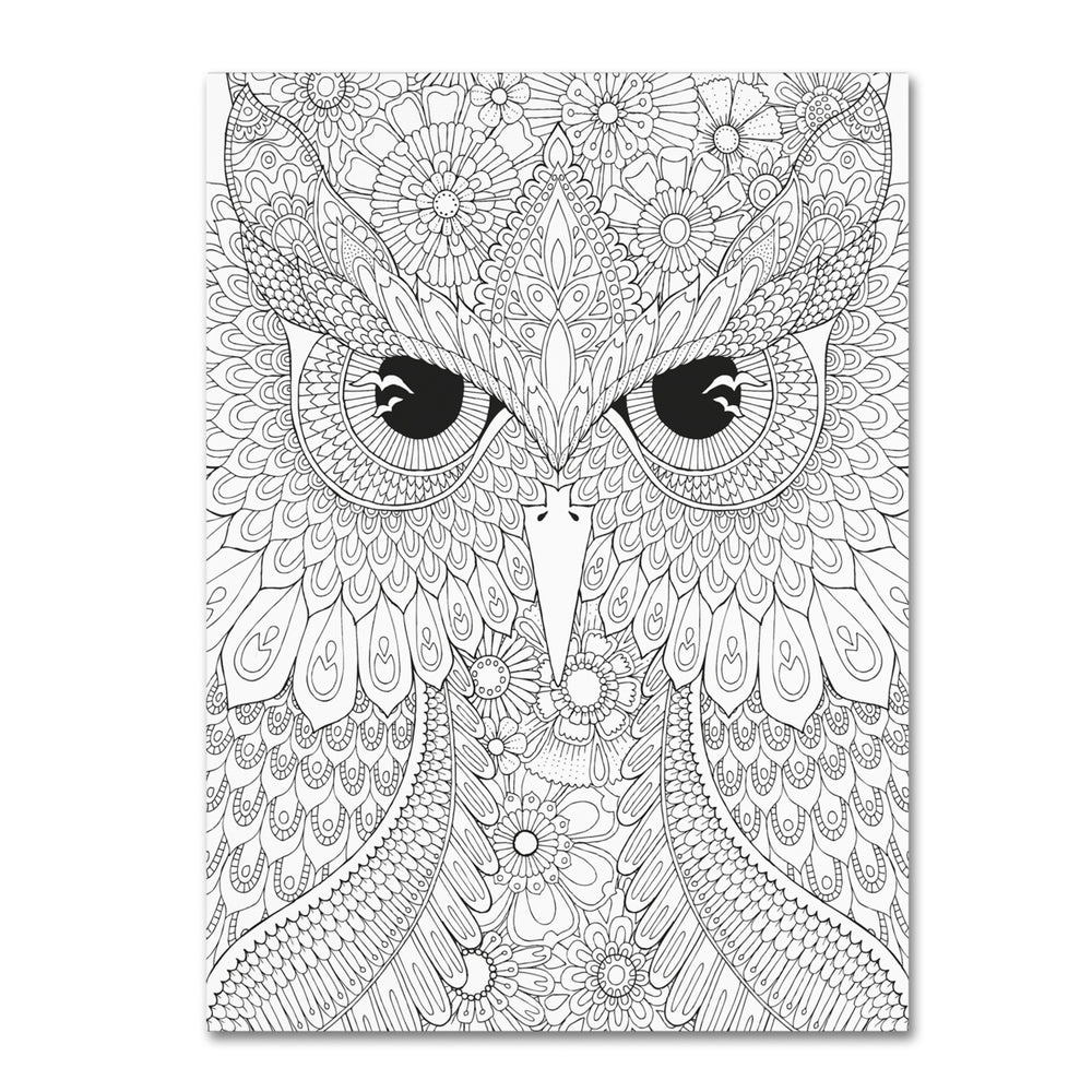 Hello Angel Night Owls 3 14 x 19 Canvas Art Image 2