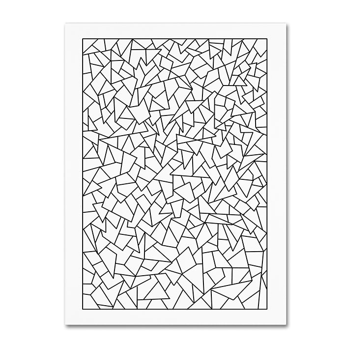 Kathy G. Ahrens Shards 14 x 19 Canvas Art Image 1