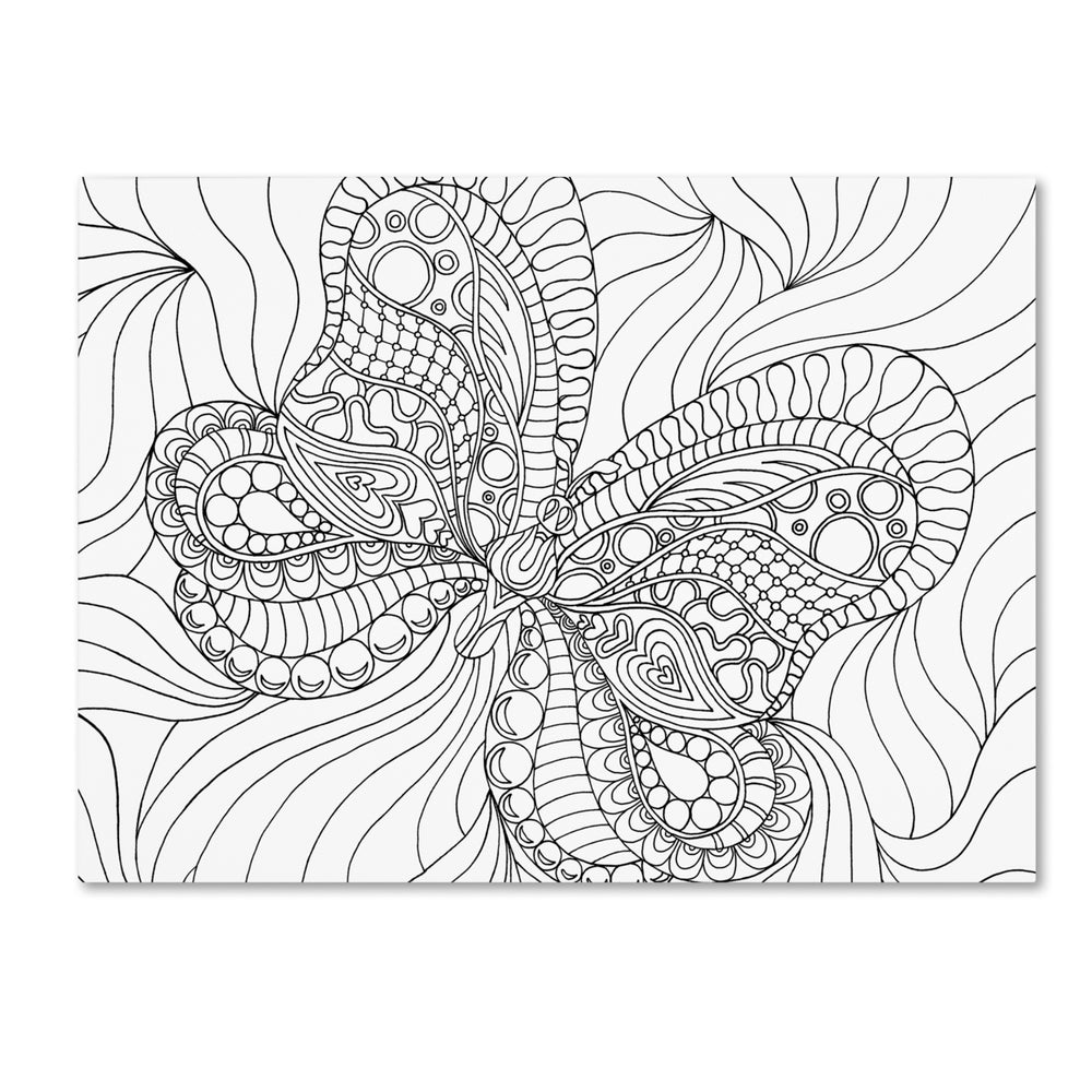 Kathy G. Ahrens Mixed Coloring Book 57 14 x 19 Canvas Art Image 2