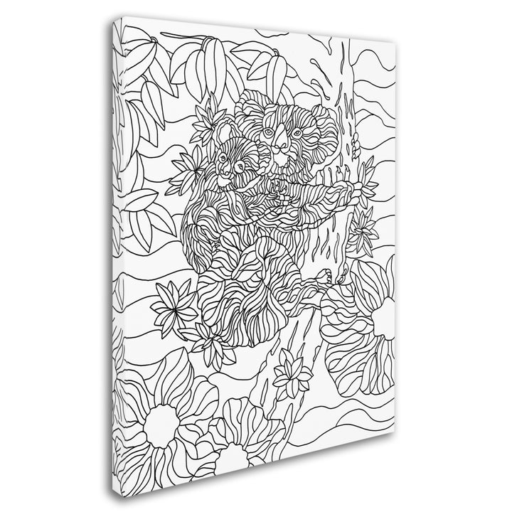 Kathy G. Ahrens Mixed Coloring Book 59 14 x 19 Canvas Art Image 3