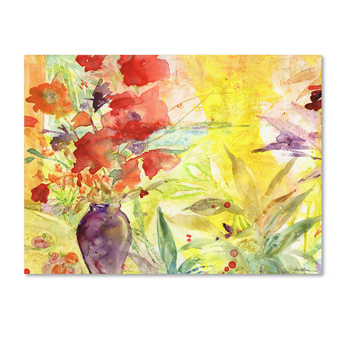 Sheila Golden Tropical Light 14 x 19 Canvas Art Image 1