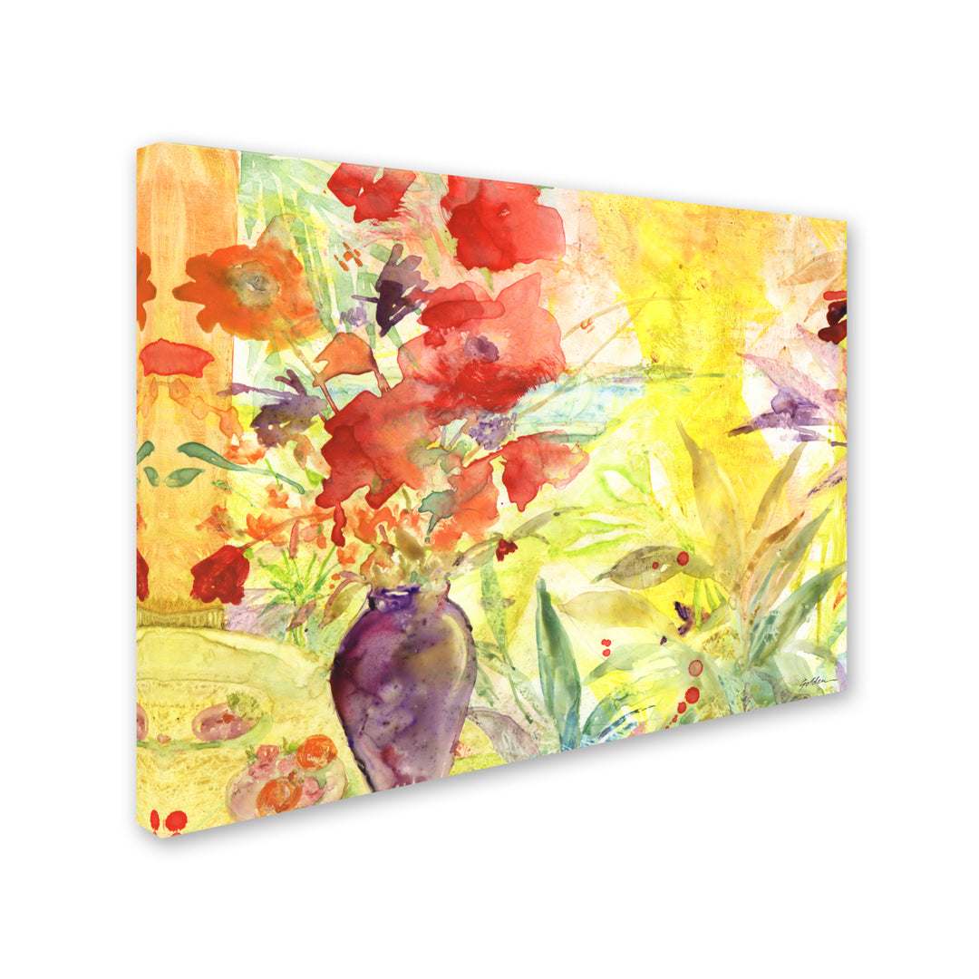 Sheila Golden Tropical Light 14 x 19 Canvas Art Image 3