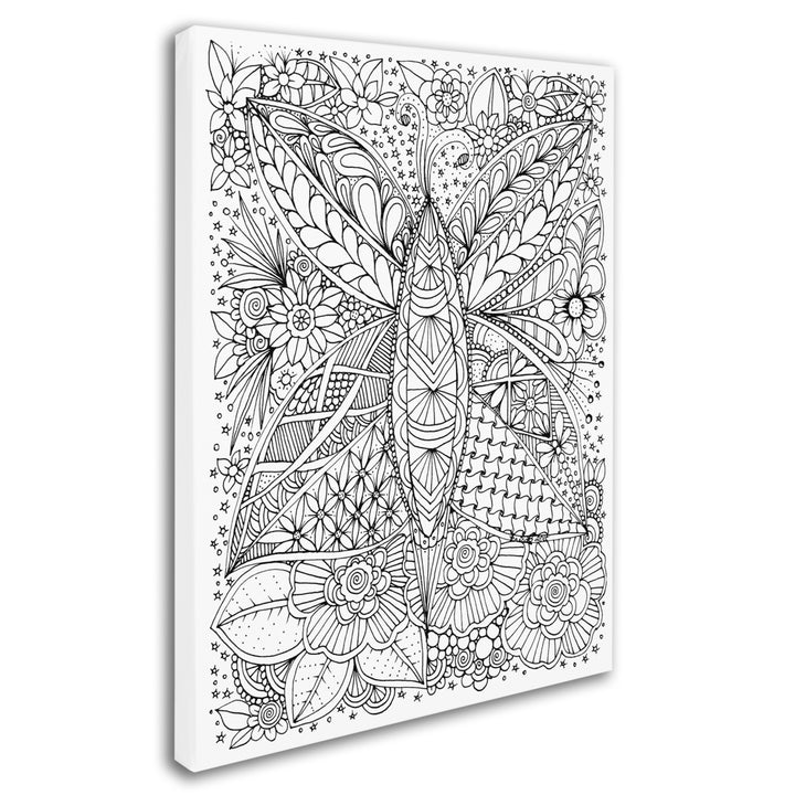 KCDoodleArt Zendoodle 4 14 x 19 Canvas Art Image 3