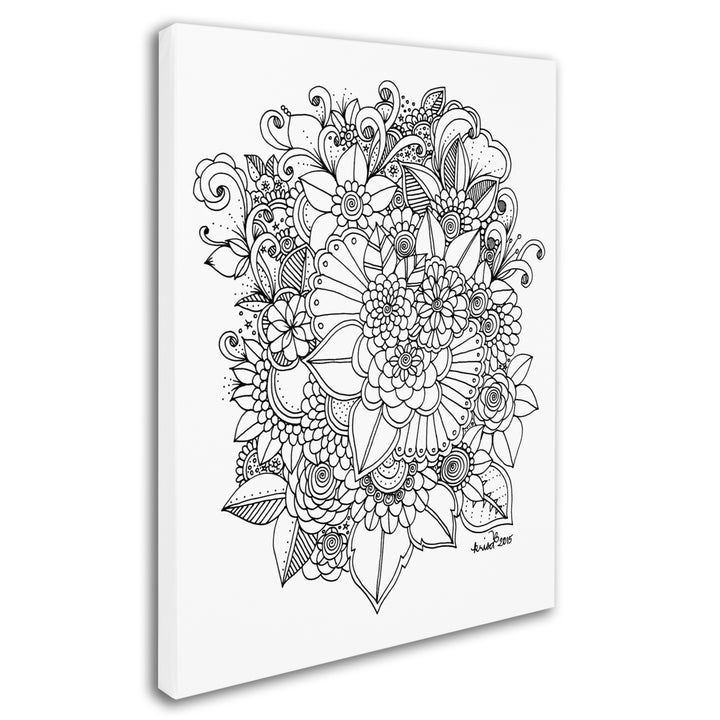 KCDoodleArt Zendoodle 7 14 x 19 Canvas Art Image 3