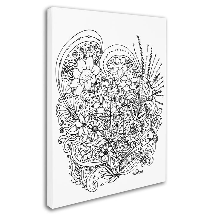 KCDoodleArt Zendoodles 11 14 x 19 Canvas Art Image 3