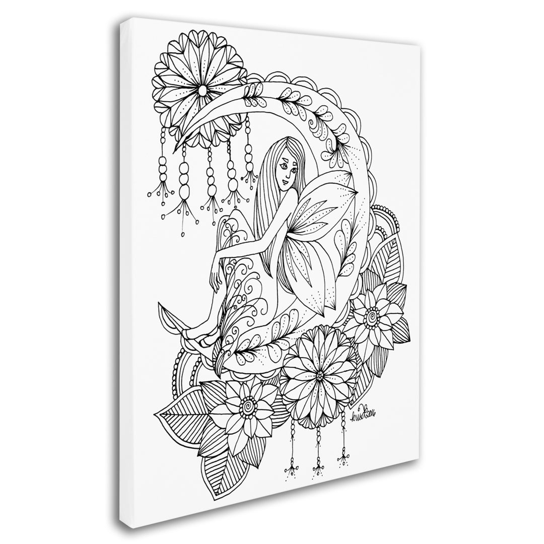 KCDoodleArt Fairy 9 14 x 19 Canvas Art Image 3