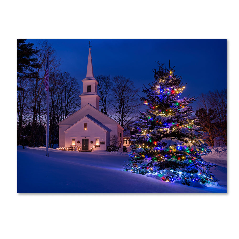 Michael Blanchette Photography England Xmas 14 x 19 Canvas Art Image 2