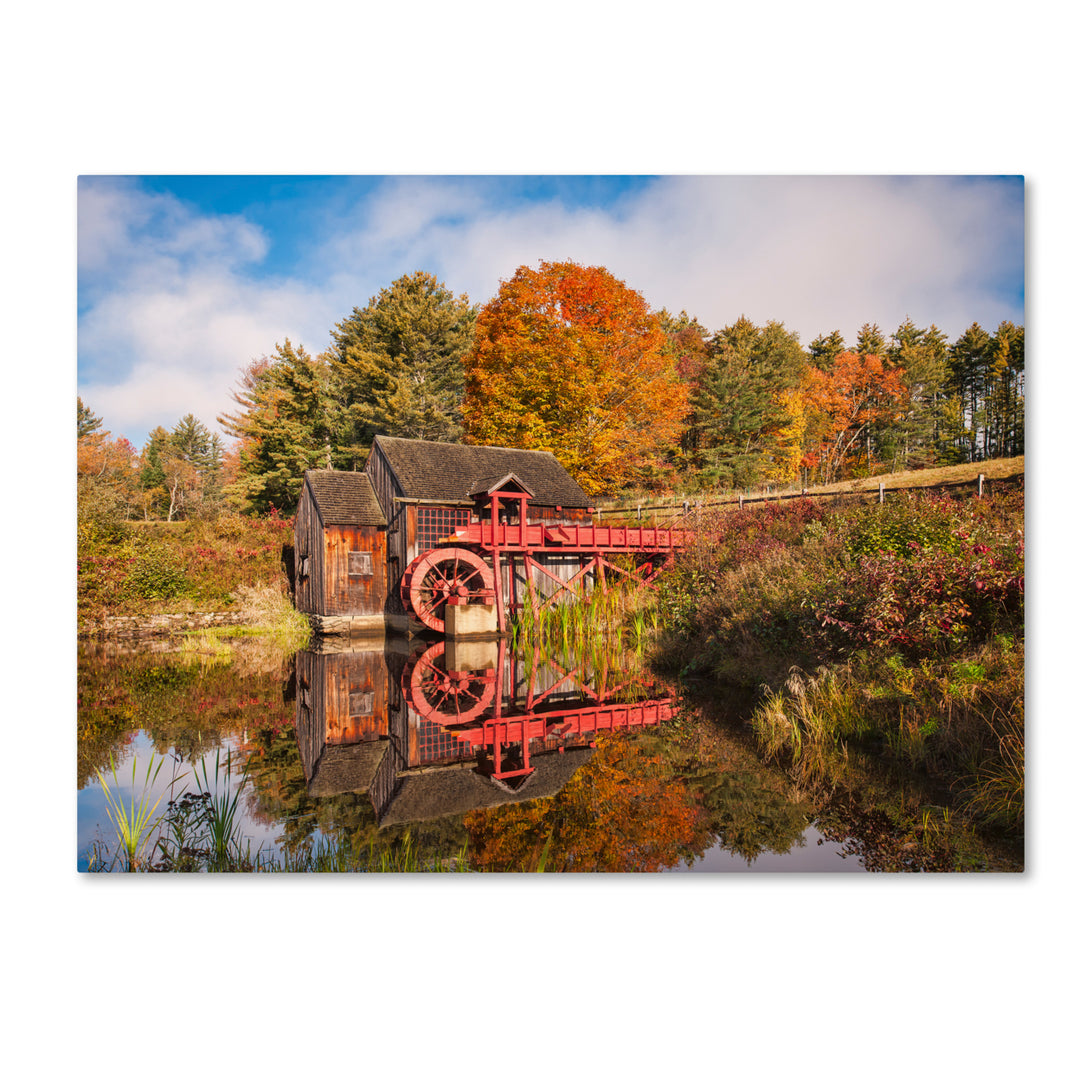 Michael Blanchette Photography Nostalgic Mirror 14 x 19 Canvas Art Image 2