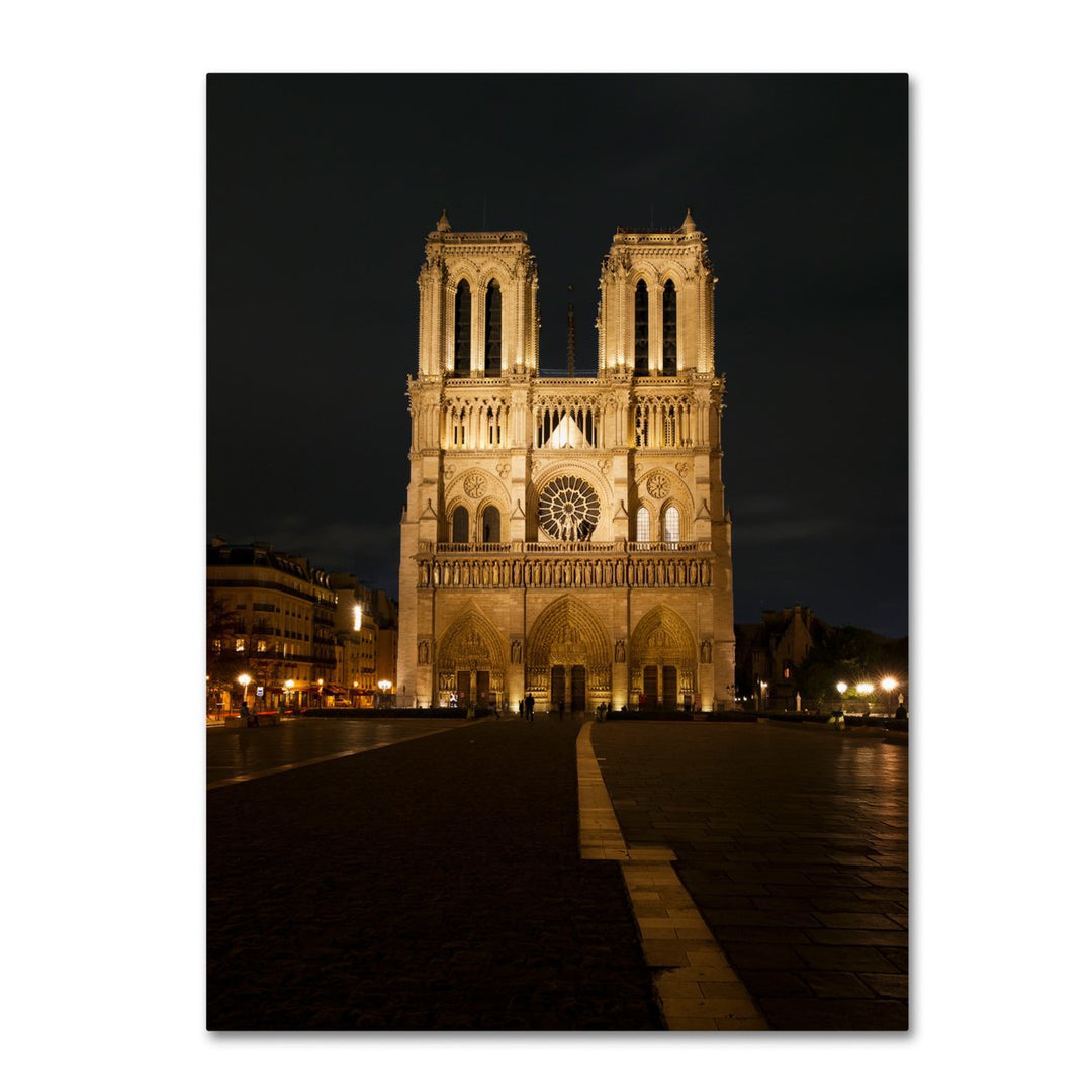 Michael Blanchette Photography Notre-Dame de Paris 14 x 19 Canvas Art Image 2