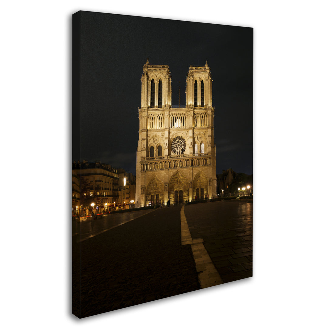 Michael Blanchette Photography Notre-Dame de Paris 14 x 19 Canvas Art Image 3