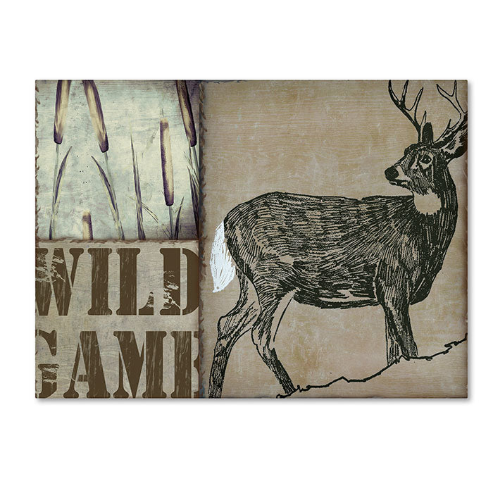 Color Bakery Deer with White Tail 14 x 19 Canvas Art Image 1