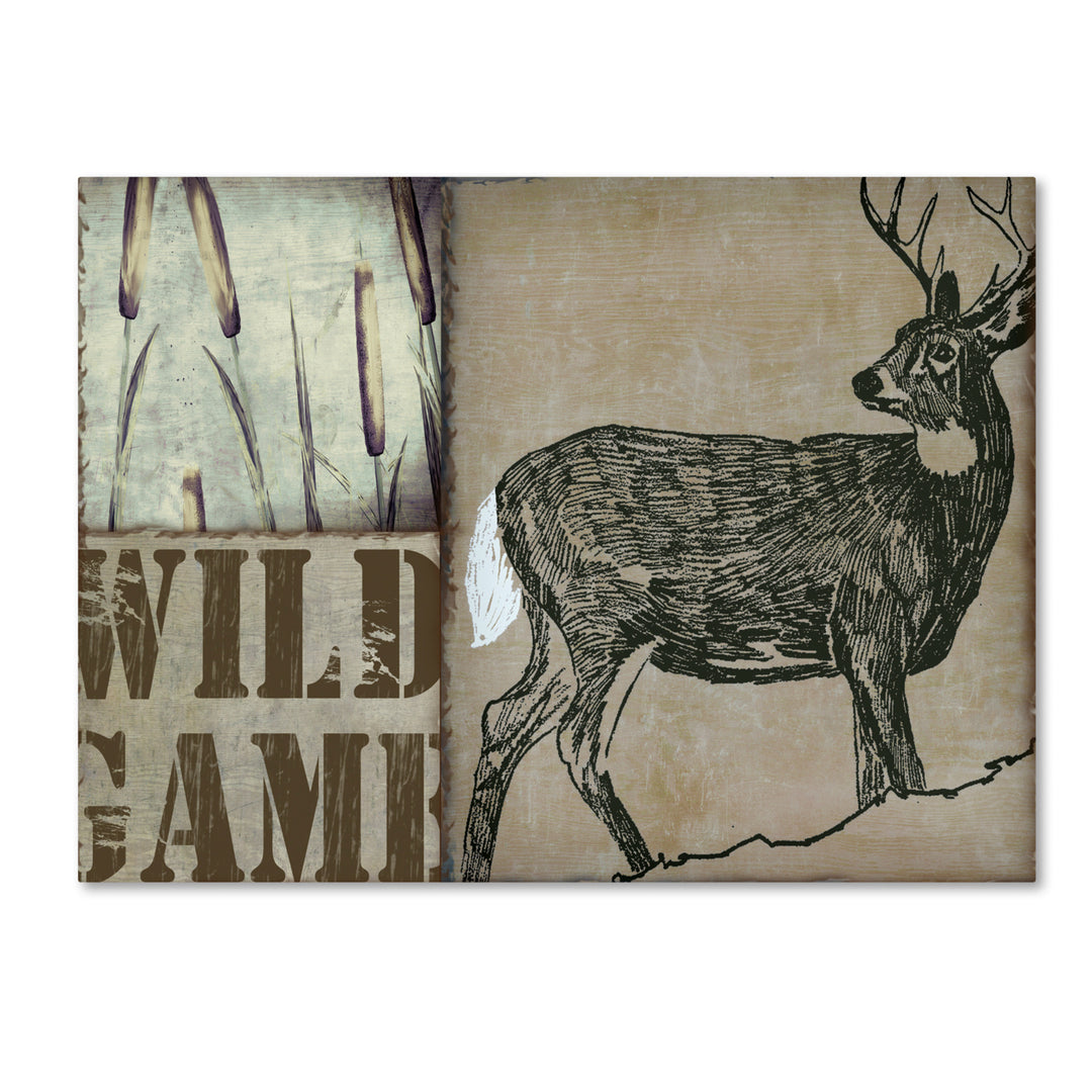 Color Bakery Deer with White Tail 14 x 19 Canvas Art Image 2