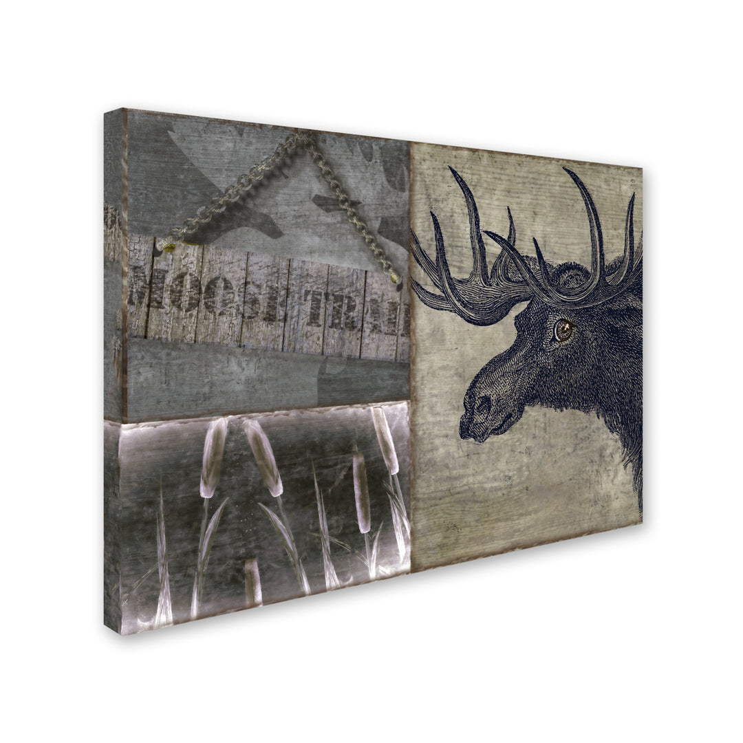 Color Bakery Moose 14 x 19 Canvas Art Image 3