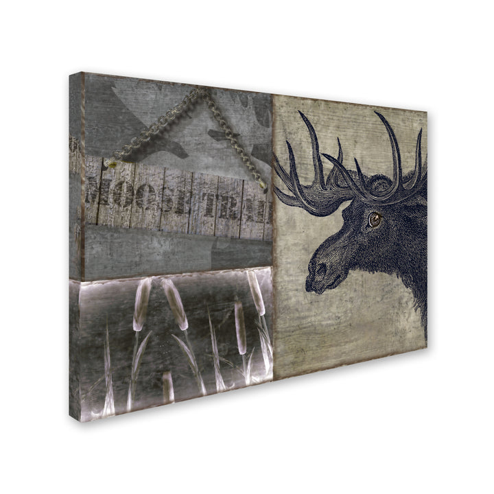 Color Bakery Moose 14 x 19 Canvas Art Image 3